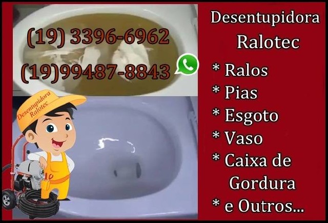 Foto 1 - Desentupidora de vaso sanitrio campinas