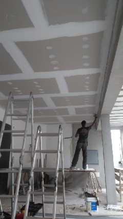Foto 1 - Gesso- drywall- reparos e decorações